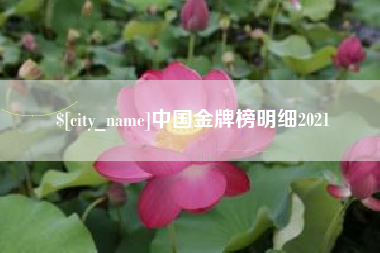 平湖中国金牌榜明细2021