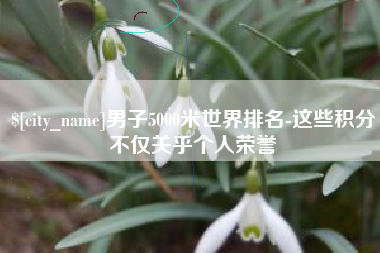 平湖男子5000米世界排名-这些积分不仅关乎个人荣誉
