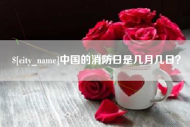 平湖中国的消防日是几月几日？