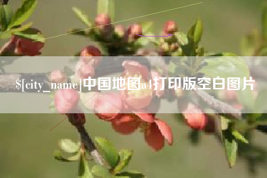 平湖中国地图a4打印版空白图片