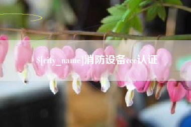 平湖消防设备ccc认证