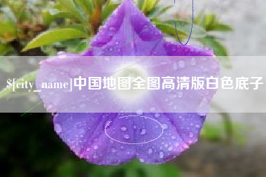 平湖中国地图全图高清版白色底子