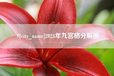 平湖2021年九宫格分解图