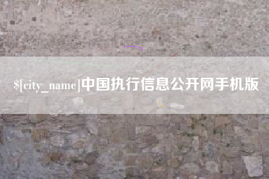 平湖中国执行信息公开网手机版