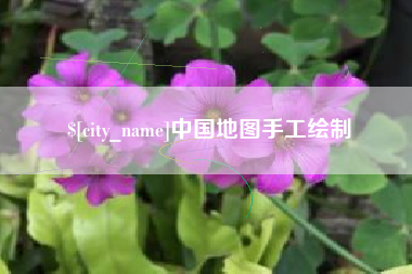 平湖中国地图手工绘制