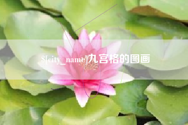 平湖九宫格的图画