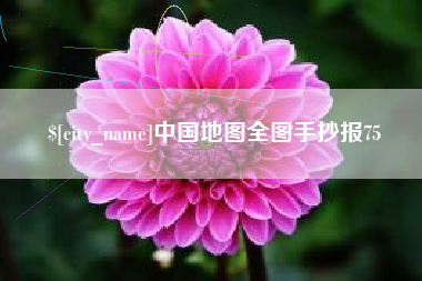 平湖中国地图全图手抄报75