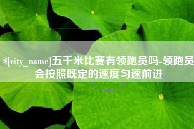平湖五千米比赛有领跑员吗-领跑员会按照既定的速度匀速前进