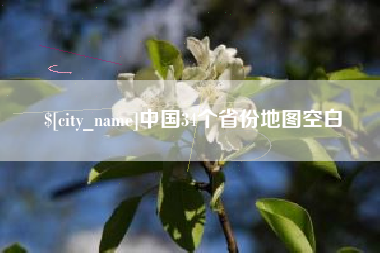 平湖中国34个省份地图空白