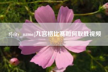 平湖九宫格比赛如何取胜视频