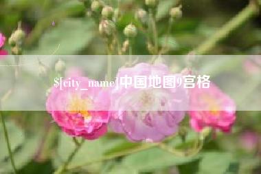 平湖中国地图9宫格