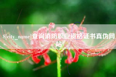 平湖查询消防职业资格证书真伪网站