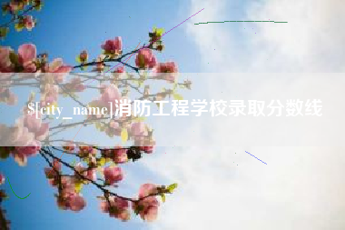 平湖消防工程学校录取分数线